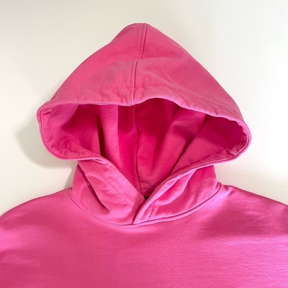 Cole Buxton International Hoodie Heavyweight Cotton Sweatshirt Pink Medium - Picture 7 of 15